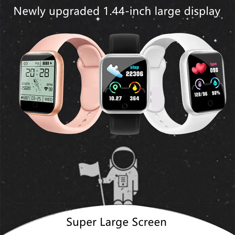 Children's Smart Digital Watch With Connected Watch Child Step Count Heart Rate Monitoring Bluetooth Wirstwatch for Men Women