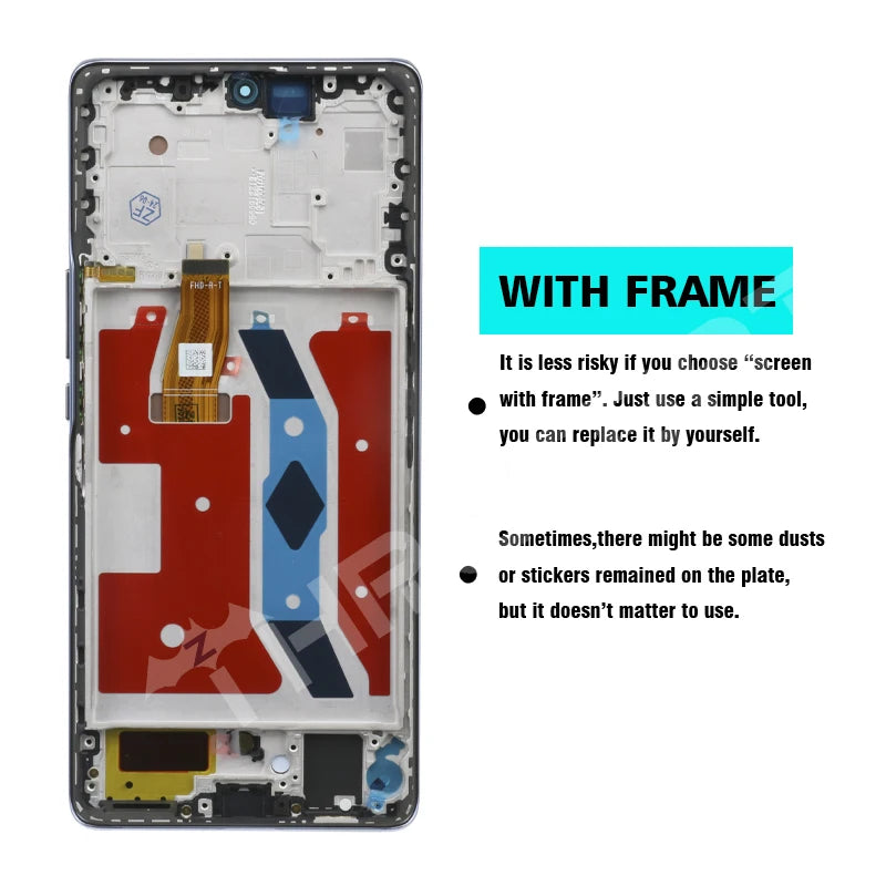 6.67'' Original For Honor X9a RMO-NX1 X40 Magic 5 Lite LCD Display Screen Touch Digitizer For Honor Magic5 lite RMO-NX3