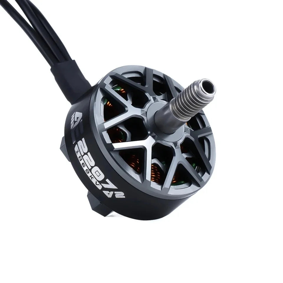 AxisFlying AE2207 V2 1860KV 1960KV 4~6S Lipo Brushless Motor 5mm Shaft Suitable 5inch Propeller Flower Fly Traversing Drone