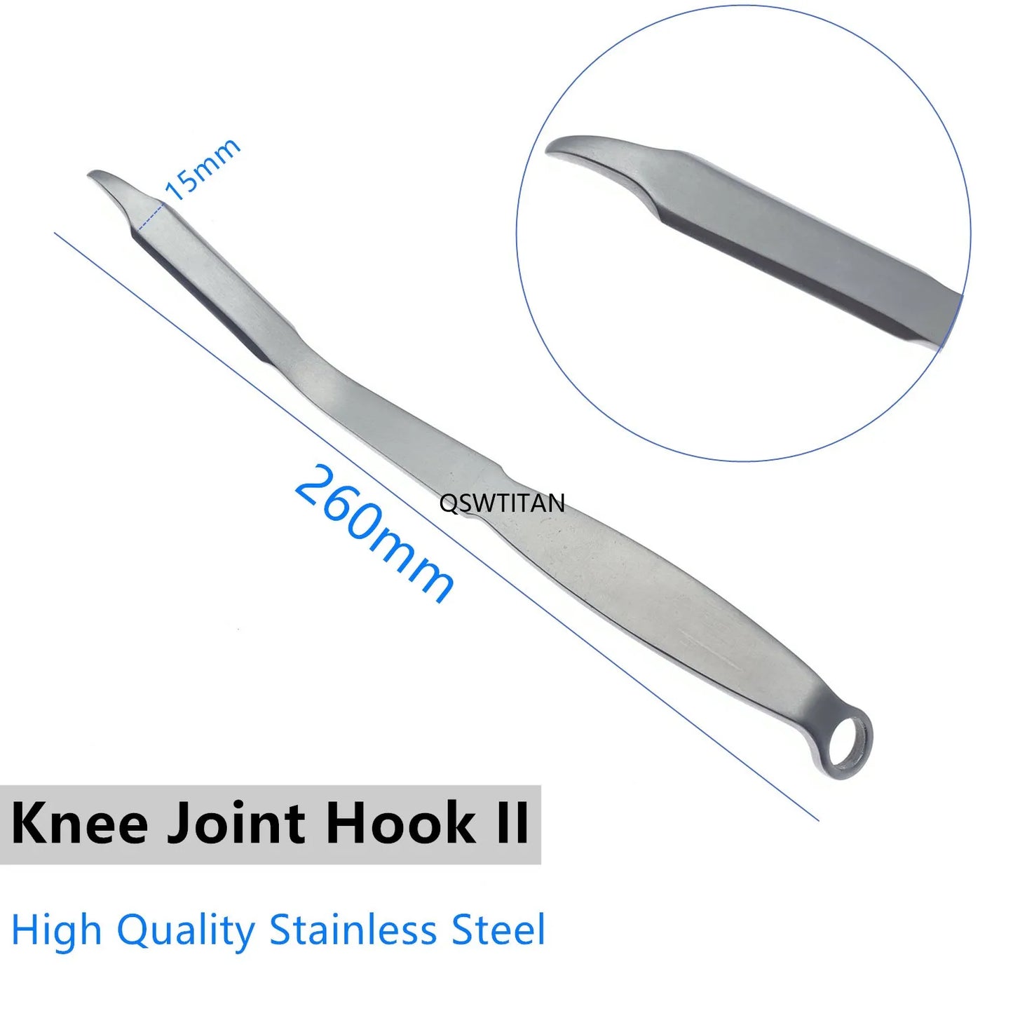 Knee Joint Hook Stainless Steel Knee Joint Retractors Bone Rry Veterinary Surgical Instrument