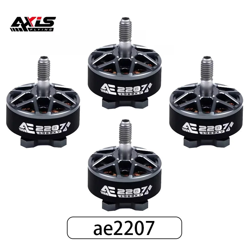 AxisFlying AE2207 V2 1860KV 1960KV 4~6S Lipo Brushless Motor 5mm Shaft Suitable 5inch Propeller Flower Fly Traversing Drone