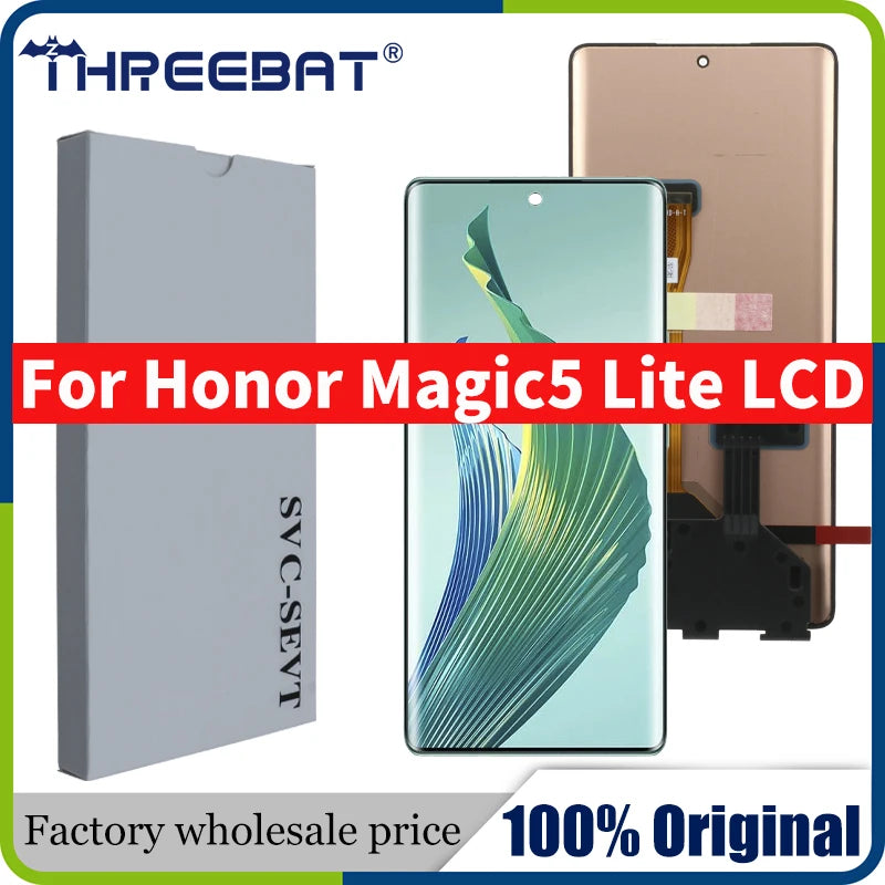 6.67'' Original For Honor X9a RMO-NX1 X40 Magic 5 Lite LCD Display Screen Touch Digitizer For Honor Magic5 lite RMO-NX3