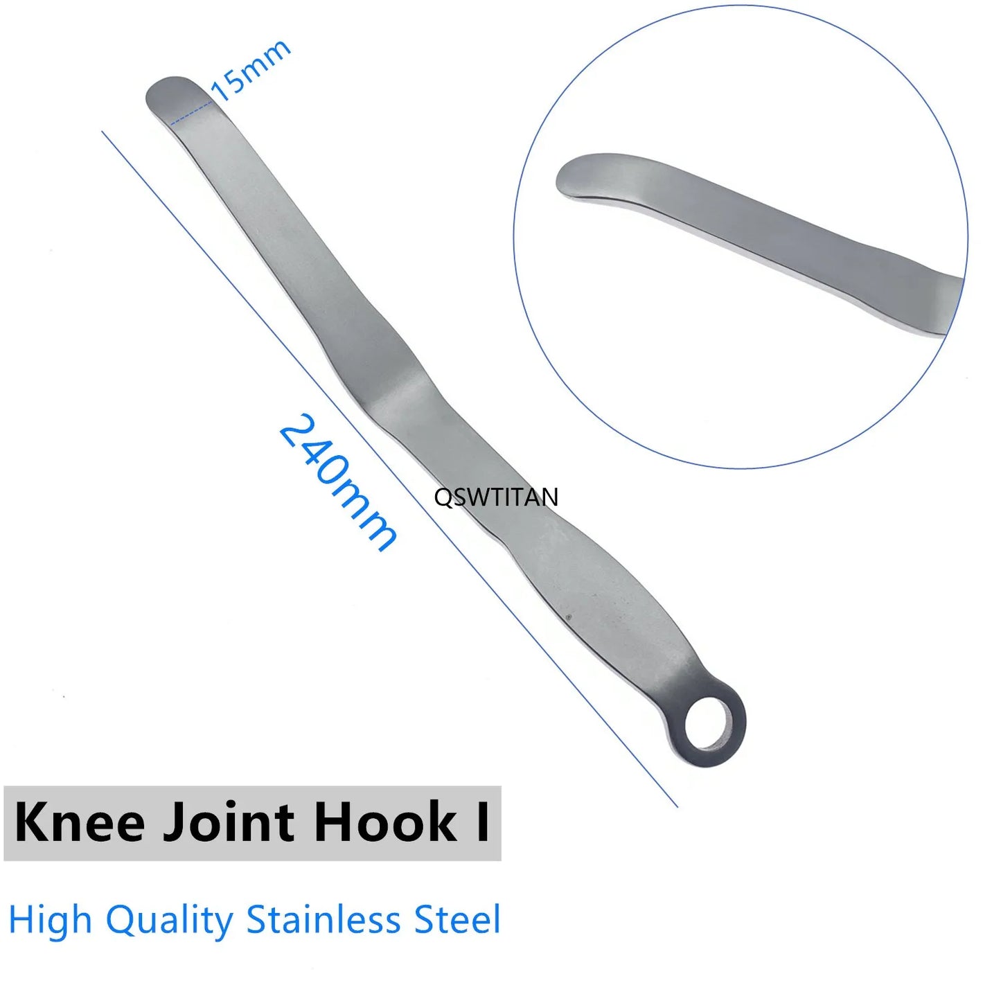 Knee Joint Hook Stainless Steel Knee Joint Retractors Bone Rry Veterinary Surgical Instrument